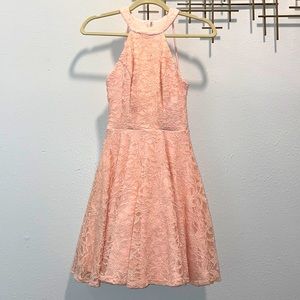 Camille La Vie Sequin Formal Pink Dress Size 1/2